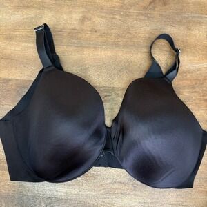 SOMA Full Coverage Bra Size 40DDD 40F Black‎ Underwire Vanishing Back